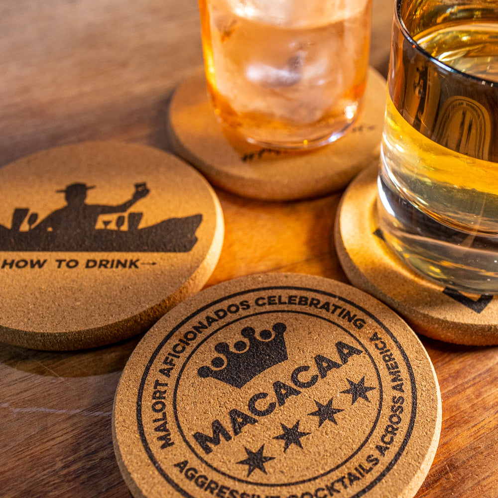 HTD Cork Coaster Set