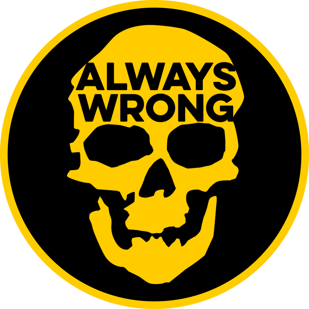NEW: Customer is Always Wrong Skull Pin