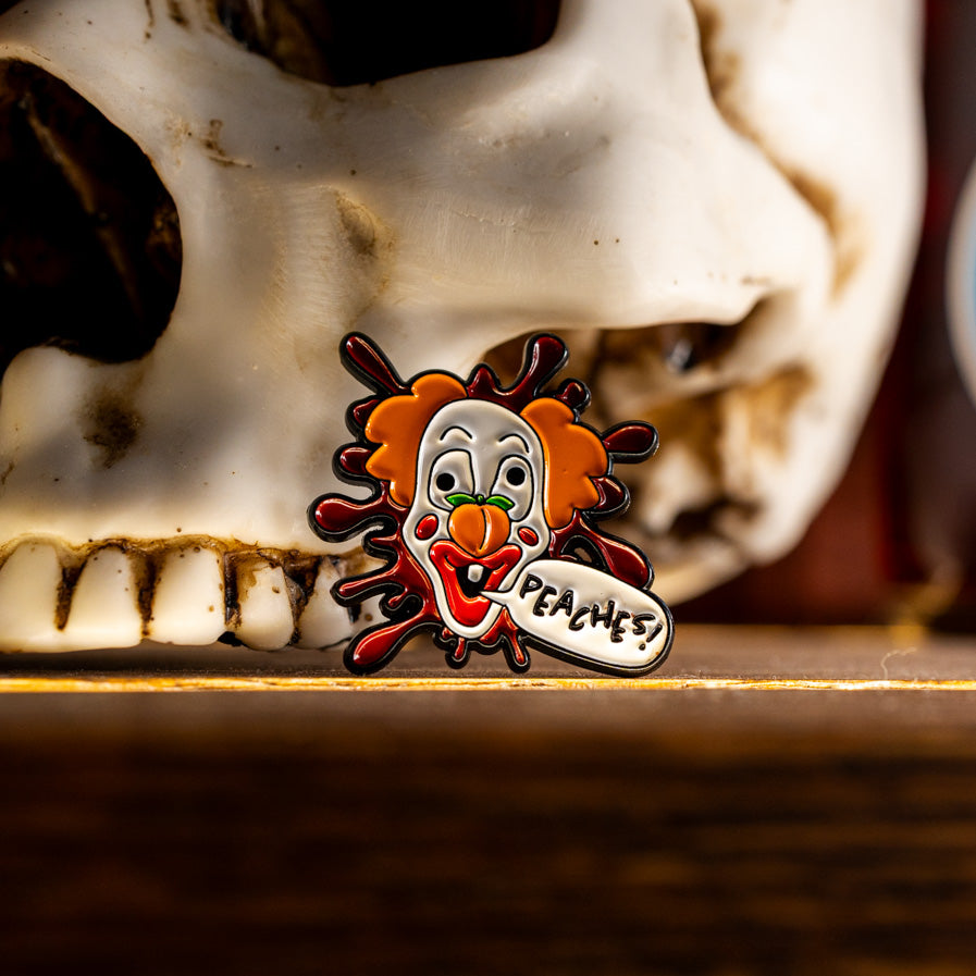 Peaches the Clown Pin