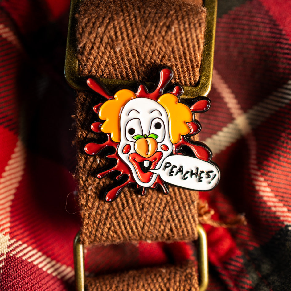 Peaches the Clown Pin