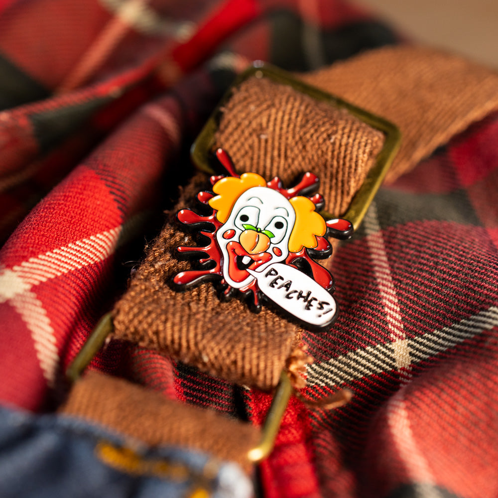 Peaches the Clown Pin