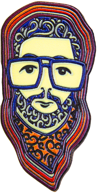 Groovy Greg Pin