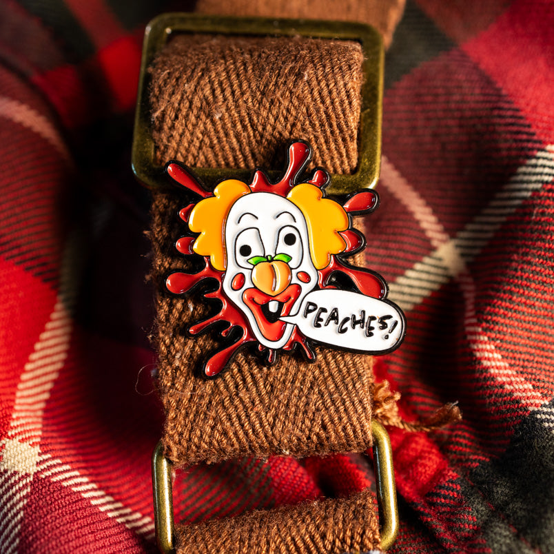 Peaches the Clown Pin