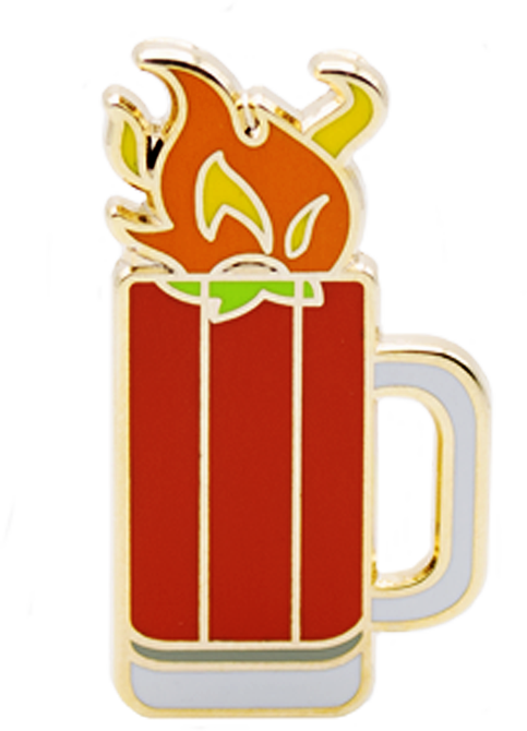 Flaming Moe Drink