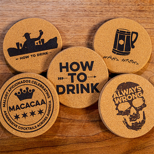 HTD Cork Coaster Set